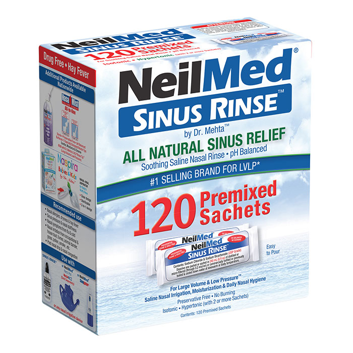 Φακελάκια ρινικών πλύσεων Sinus Rinse (120)